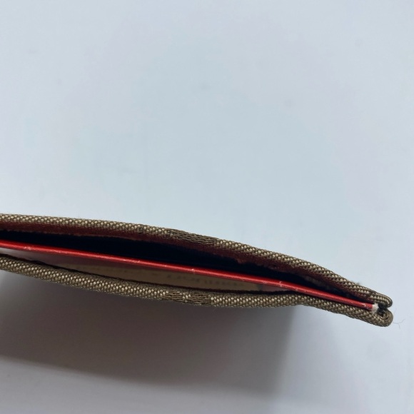 DOONEY & BOURKE Large Luggage ID Name Tag, Light Brown Logo - Picture 4 of 4